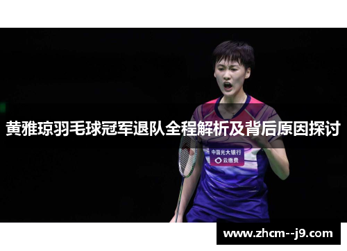 黄雅琼羽毛球冠军退队全程解析及背后原因探讨